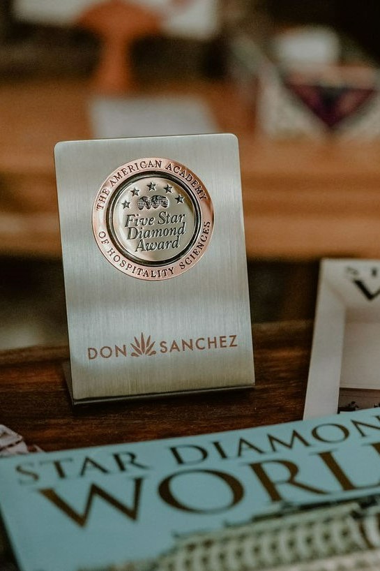 Diamonds Award Don Sanchez San Jose del Cabo Restaurant